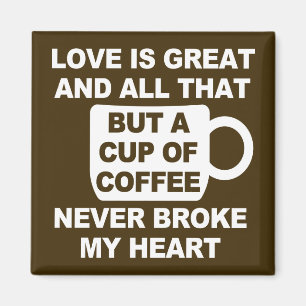 Íman Amor Café Pausa Meu Coração