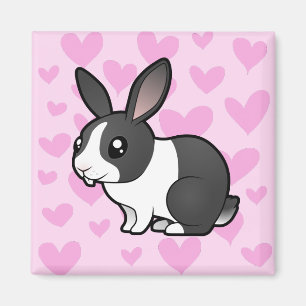 Íman Amor de Coelho (orelha caída pelo liso)