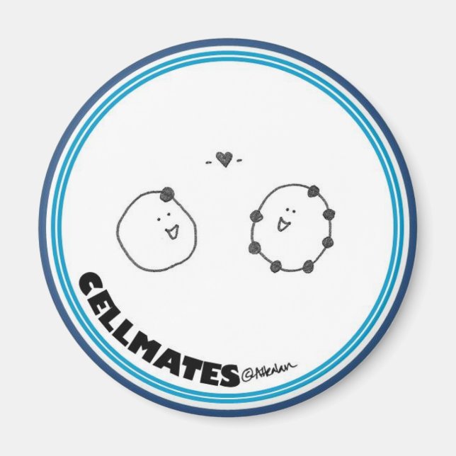 Íman Amor de eletrão (Frente)