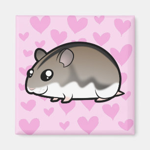 Íman Amor de Hamster Anão