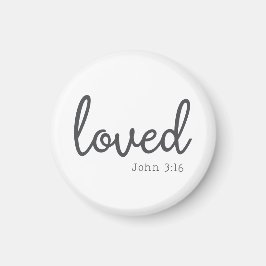 Íman Amor de John 3:16 minimalista