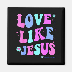 Íman Amor de Menina Como Jesus Linda Adolescente Cristã