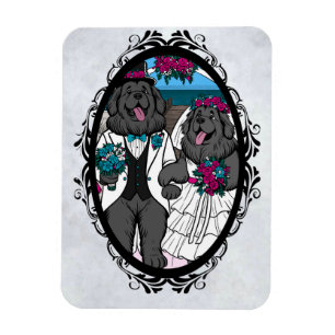 Íman Amor de Newfy (Dia dos Namorados, Casamento, Anive
