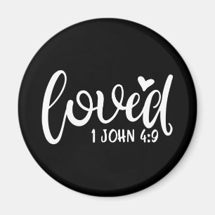 Íman Amor Design Com Uma Palavra Adorada Nela