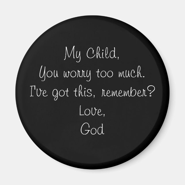 Íman Amor Deus Magnet (Frente)