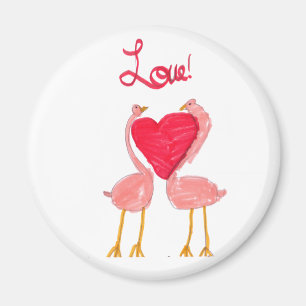 Íman Amor do flamingo