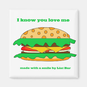 Íman amor do Hamburger