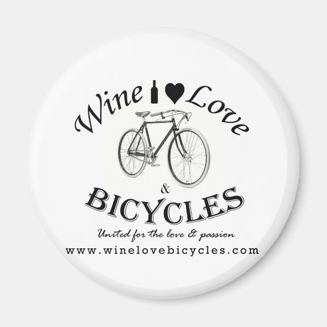 Íman Amor e Bicicletas de Vinho (Frente)