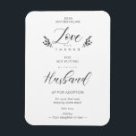 Íman Amor e Obrigados Engraçados Madre na LeiEscrita po<br><div class="desc">Amor e Obrigados Engraçados Madre-em-Direito Citação Escrita Manual Magnet. AVISO IMPORTANTE: Esta design faz parte de uma coleção e tem outros elementos coordenados que podem encontrar na minha loja. Às vezes, pode ser difícil alinhar esteticamente e colocar textos ou iniciais nos designs, se me disser e eu farei por você....</div>