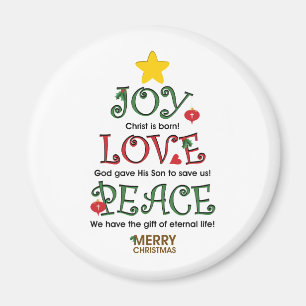 Íman Amor e paz cristãos da alegria do Natal