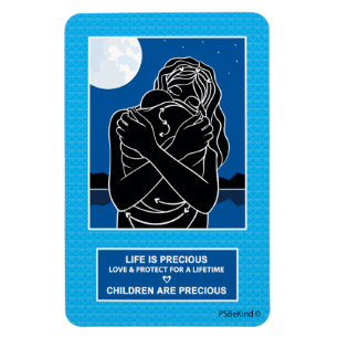 Íman Amor e proteção 1_Magnet flexível 4"x6"