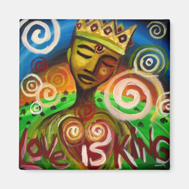 Íman Amor é Rei Magnet (Frente)