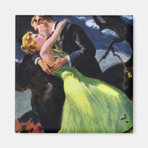 Íman Amor e Romance Vintage, Beijo Romântico