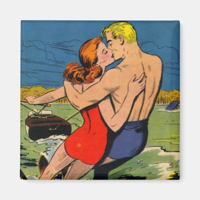 Íman Amor em Skis (Frente)