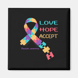 Íman Amor Esperança Aceitar Legal Autista Seja Gentil C