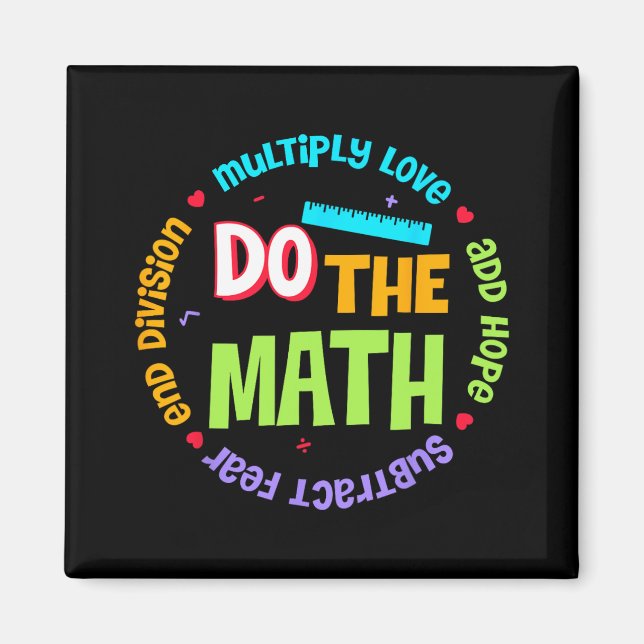 Íman Amor Esperança Medo Faz Teste De Matemática (Frente)