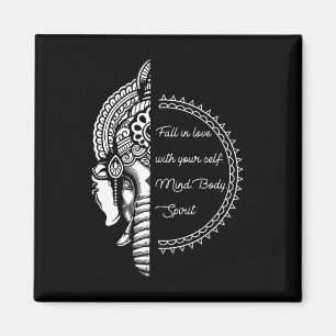 Íman Amor Espiritual Yoga Meditação Elefante