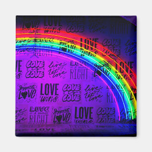 Íman Amor ganha Orgulho gay LBGQT Rainbow