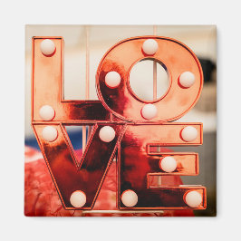 Íman AMOR (Grande Letra Vermelha)