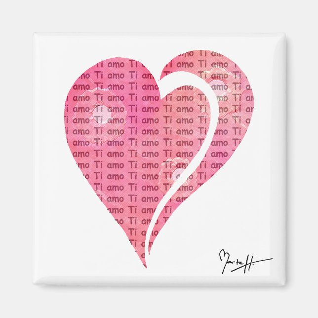 Íman Amor internacional - Italiano (Frente)