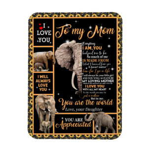 Íman Amor, mãe Carta À Minha Mãe, Você É O Mundo