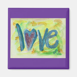 Íman Amor Magneta de pintura de Primavera