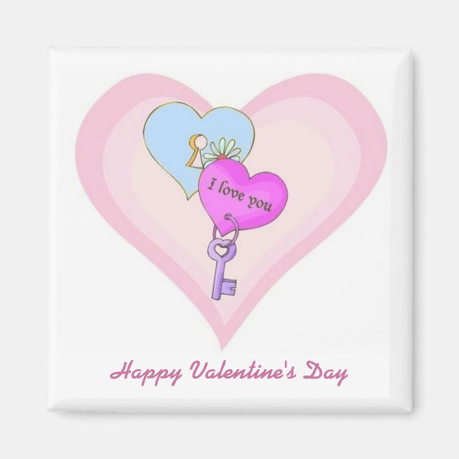 Íman Amor Namorados Magnet (Frente)