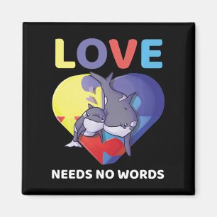Íman Amor Não Precisa De Palavras Autismo Sensibilizaçã