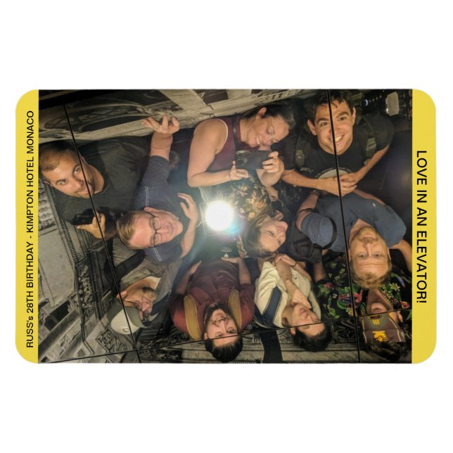 Íman Amor no anseio de um elevador Russ (Horizontal)