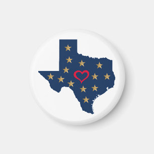 Íman Amor no Texas e Estrelas Brilhantes no Estado da E