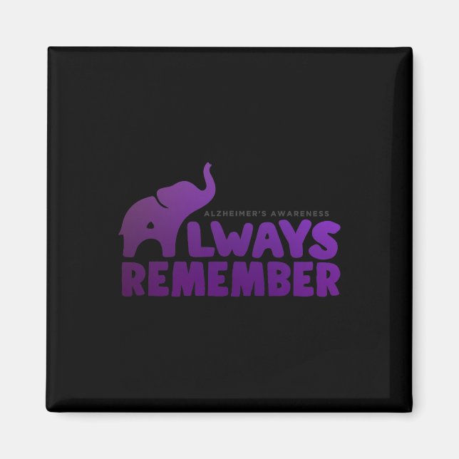 Íman Amor Nunca Esquece Alzheimer Elepher 2 (Frente)