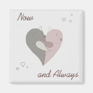 Íman Amor Pássaros Coração