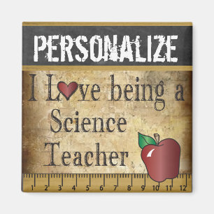 Íman Amor que é um ímã do professor de ciências