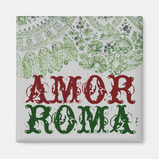 Íman Amor Roma Com Lace Verde