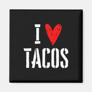 Íman Amor Tacos Terça-feira Cinco De Mayo Adulto Crianç