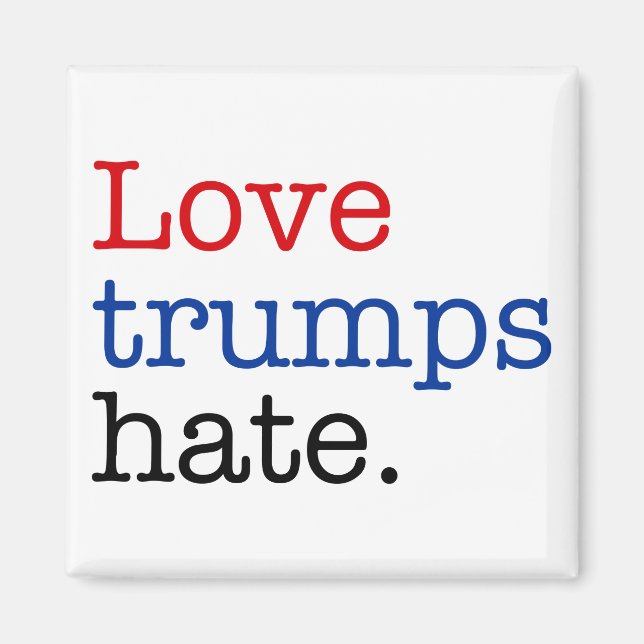 Íman Amor Trumps Ódio (Frente)