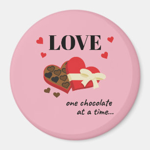 Íman Amor Um Chocolate por Vez Engraçado
