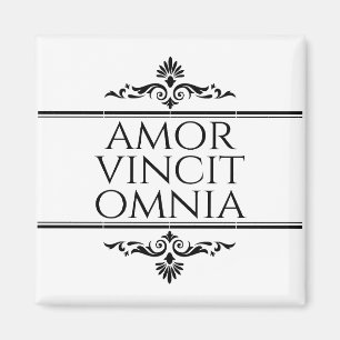 Íman Amor Vincit Omnia - Adoro Conquistas Todos