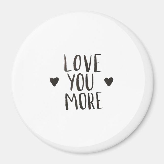 Íman Amor Você Mais Estilo Elegante Design  (Frente)