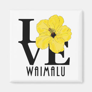Íman AMOR Waimalu Yellow Hibiscus