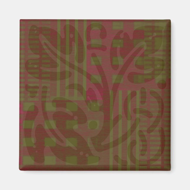 Íman amora de madeira de amora inspiração celta (Frente)