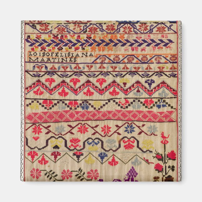 Íman Amostrador de bordados (Frente)