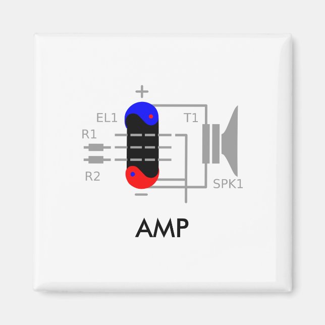 Íman Amp Tube (Frente)