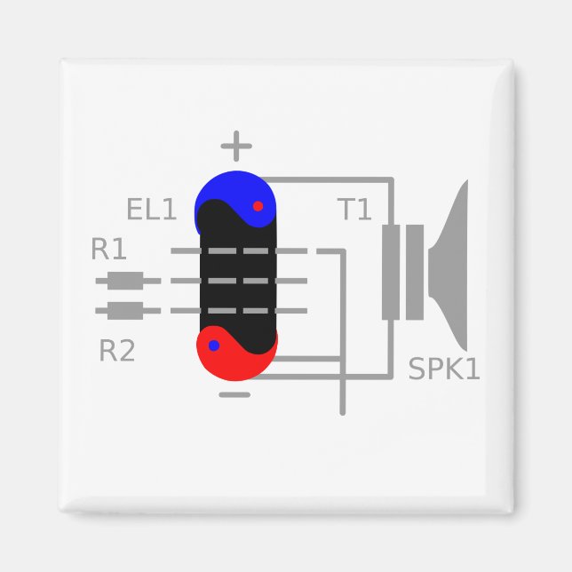 Íman Amp Tube (Frente)