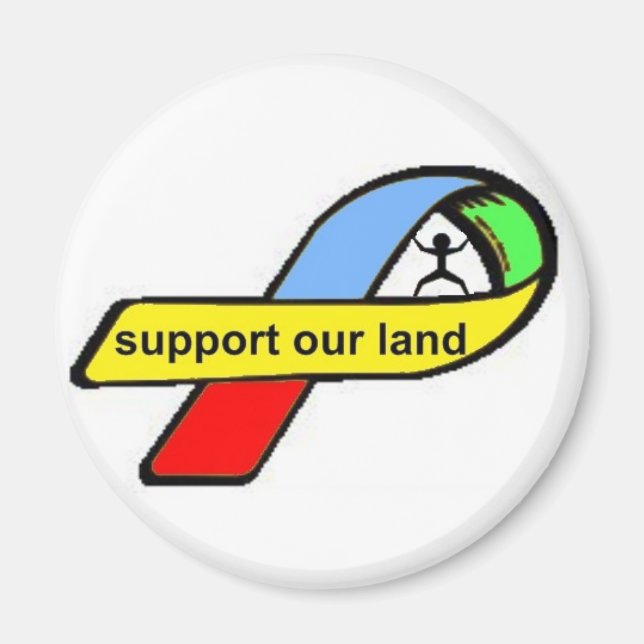 Íman AmpliaçãoSupportOurLand (Frente)