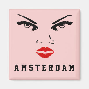 Íman Amsterdão, mulher holandesa