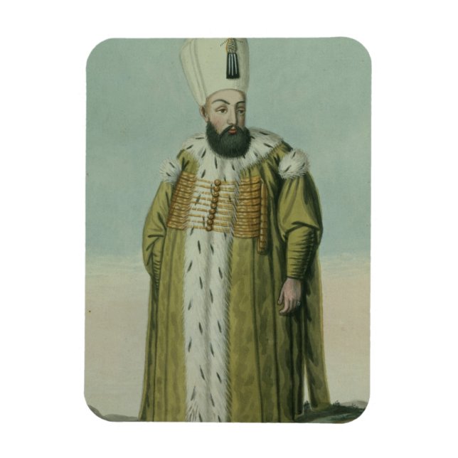 Íman Amurath (Murad) III (1546-95) Sultan 1574-95, de (Vertical)