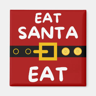 Íman Amusing Eat Papais noeis Comer Magnet