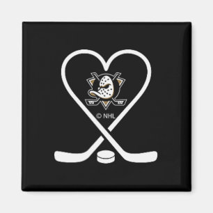 Íman Anaheim Ducks Valentine Sticks Preto Nhl Licença O