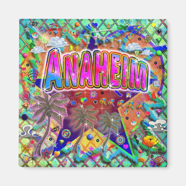 Íman Anaheim Fator de Risco Magnet (Frente)